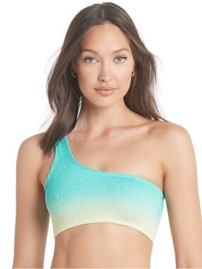 New Bond-Eye Asymmetric One Shoulder Top in Dawn Ombre - Samira Sinner OS